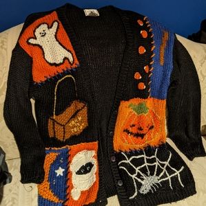 Halloween cardigan ladies m